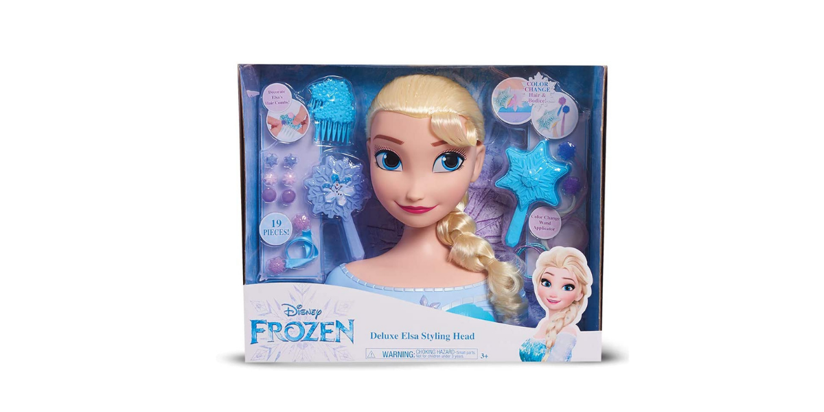 Tête à coiffer La Reine des Neiges 2 - Elsa - La Grande Récré