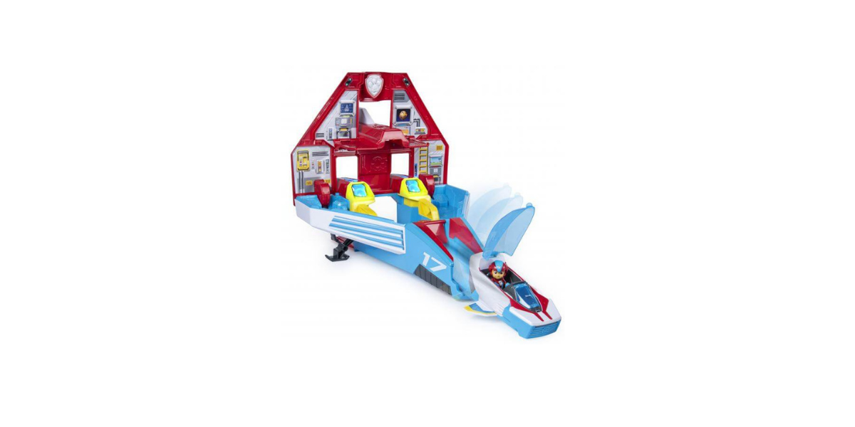 Avion Supersonic Mighty Jet Pat Patrouille Mighty Pups Spinmaster - Mon  cadeau enfant